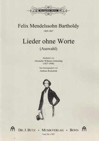 Lieder ohne Worte arr. für Orgel - Felix Mendelssohn Bartholdy